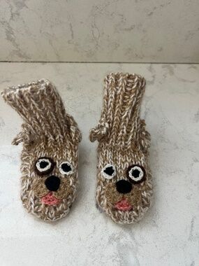 Ariana Bohling Alpaca Baby Slippers